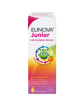 Eunova® Junior Sirup Multivitamine für Kids (150 ml)