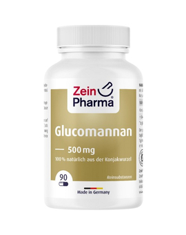 GLUCOMANNAN Sättigungskapseln 500 mg (90)
