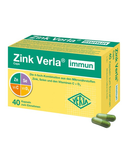 ZINK VERLA immun Caps (40)