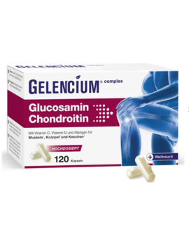 GELENCIUM Glucosamin Chondroitin hochdos.Vit C Kps (120)