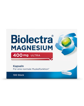 BIOLECTRA Magnesium 400 mg ultra Kapseln (100)