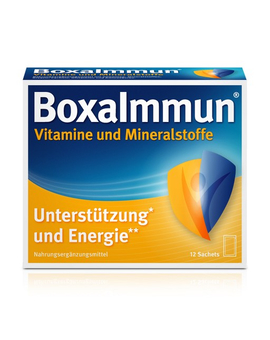 BOXAIMMUN Vitamine und Mineralstoffe Sachets (12X6 g)