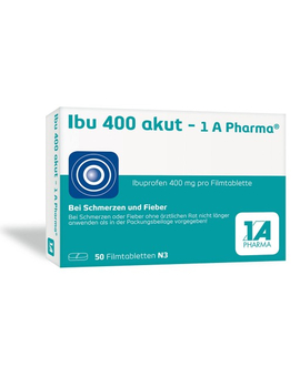 IBU 400 akut-1A Pharma Filmtabletten (50)