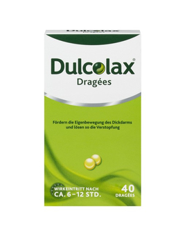 DULCOLAX Dragées 40 Stück bei Verstopfung, Bisacodyl (40)