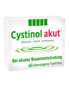 Cystinol akut bei akuter unkomplizierter Blasenentzündung (60)