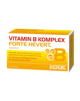 VITAMIN B KOMPLEX forte Hevert Tabletten (100)