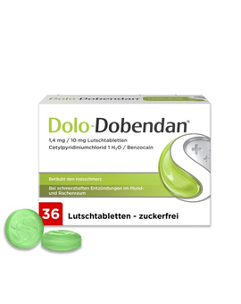 Dolo-Dobendan Zuckerfrei Lutschtabletten gegen Halsschmerzen (36)