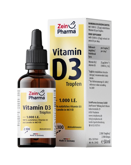 VITAMIN D3 Tropfen 1000 I.E. (50 ml)