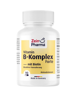 VITAMIN B Komplex Kapseln + Biotin Forte (90)