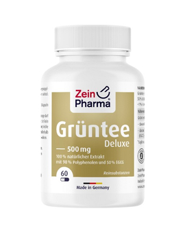 GRÜNTEE Kapseln Grüntee Deluxe 500 mg (60)
