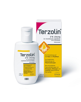 Terzolin 2% Lösung gegen Pilzbefall und Schuppen (100 ml)