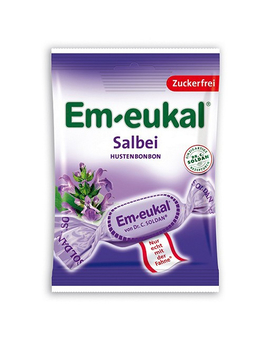 EM-EUKAL Bonbons Salbei zuckerfrei (75 g)