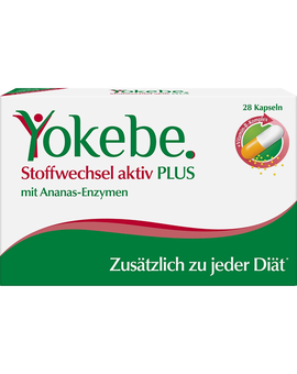 YOKEBE Plus Stoffwechsel aktiv Kapseln (28)