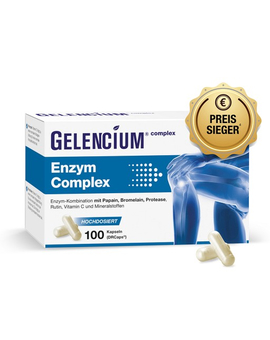 GELENCIUM® Enzym Complex hochdosiert mit Bromelain (100)