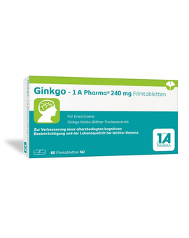 GINKGO-1A Pharma 240 mg Filmtabletten (60)