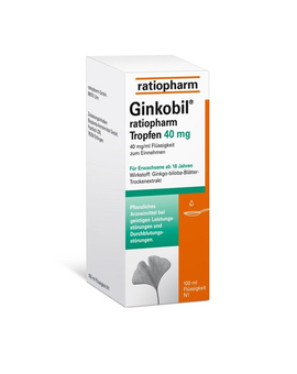 Ginkobil ratiopharm 40mg mit Ginkgo biloba (100ml)