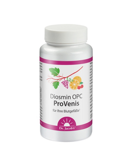 Dr. Jacob's Diosmin OPC ProVenis Polyphenole Weinreben vegan (90)