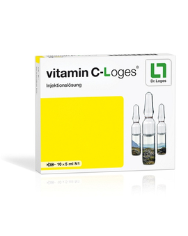 VITAMIN C-LOGES Injektionslösung (10X5 ml)