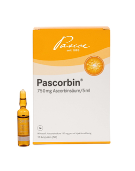 Pascorbin® Vitamin C Injektionslösung Ampullen (10X5 ml)