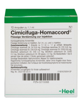 CIMICIFUGA HOMACCORD Ampullen (10)