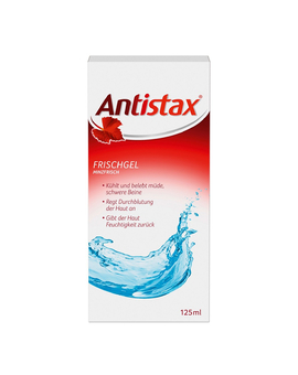 Кликните для увеличения изображения ANTISTAX Frisch Gel 125 ml bei müden & schweren Beinen (125 ml)