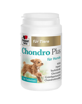 Кликните для увеличения изображения DOPPELHERZ für Tiere Chondro Plus Tabl.f.Hunde (120)
