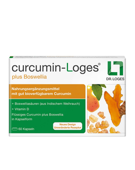 curcumin-Loges plus Boswellia: Kurkuma-Kapseln plus Weihrauch (60)