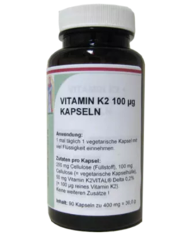 VITAMIN K2 100 µg MK7 Kapseln (90)