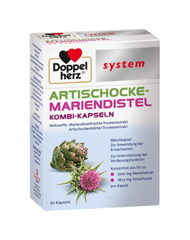 Перейти на страницу товара DOPPELHERZ Artischocke-Mariendistel system Weichk. (60)