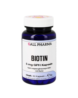 BIOTIN 5 mg GPH Kapseln (30)