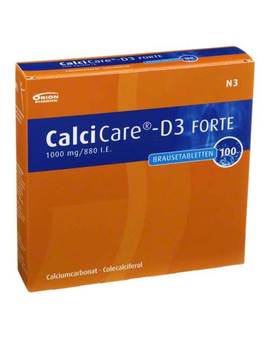 CALCICARE D3 forte Brausetabletten (100)