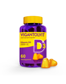 VIGANTOLVIT 2000 I.E. Vitamin D3 Weichgummis (60)
