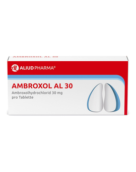 Перейти на страницу товара Ambroxol AL 30 bei Husten (Schleimlöser) (100)