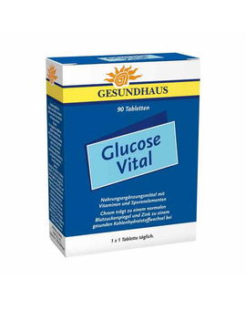 GESUNDHAUS Glucose Vital Tabletten (90)