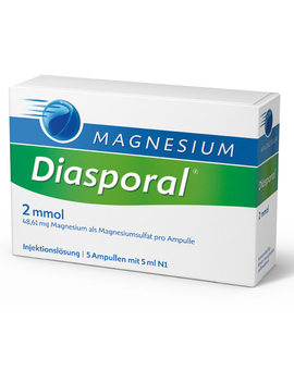 MAGNESIUM DIASPORAL 2 mmol Ampullen (5X5 ml)